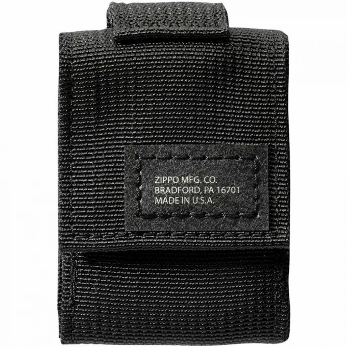 Чехол ZIPPO для широкой зажигалки,нейлон,с нейлоновым фиксатором на ремень, черный 48400 Чехол ZIPPO для широкой зажигалки,нейлон,с нейлоновым фиксатором на ремень, черный 48400