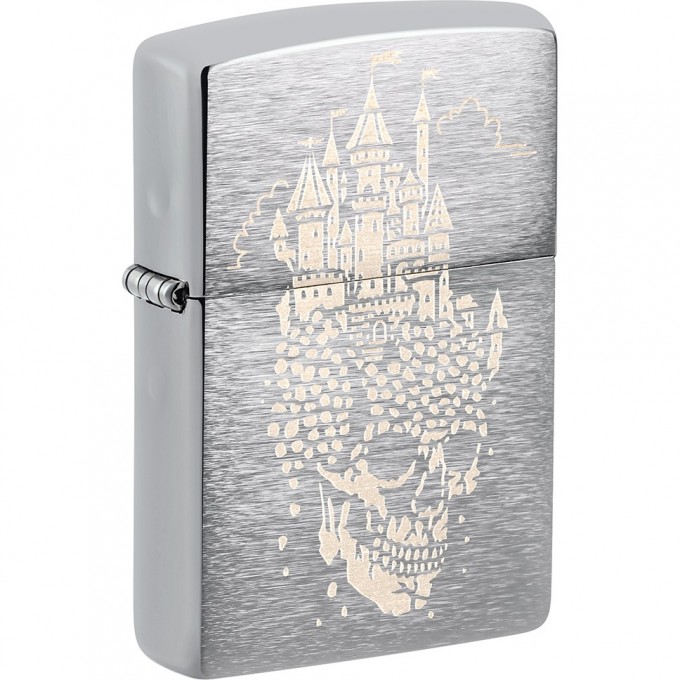 Зажигалка ZIPPO SKULL CASTLE DESIGN 46477