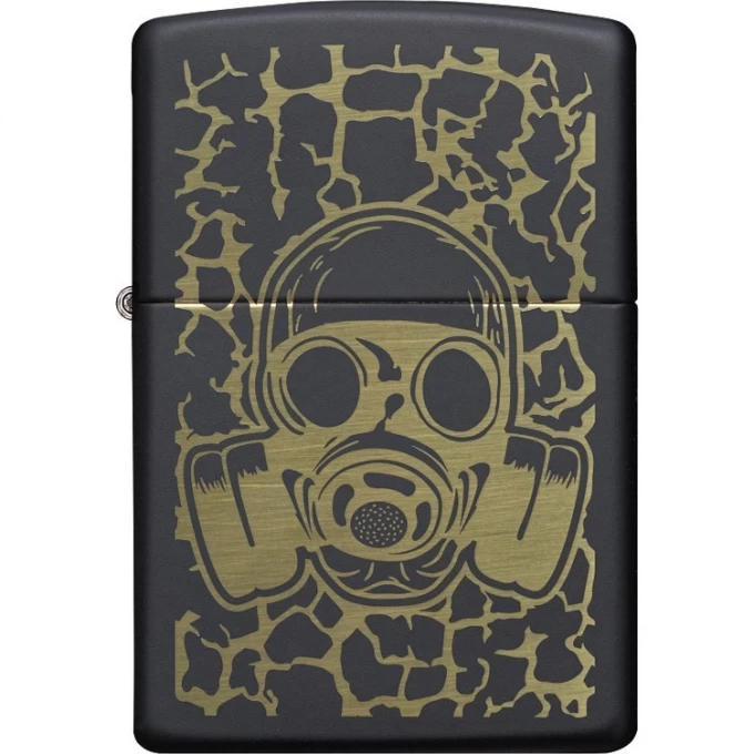Зажигалка ZIPPO SKULL GAS MASK 49574 Зажигалка ZIPPO SKULL GAS MASK 49574